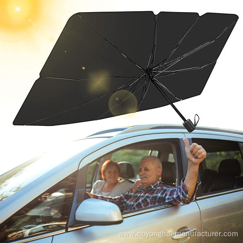 Car side windshield parasol